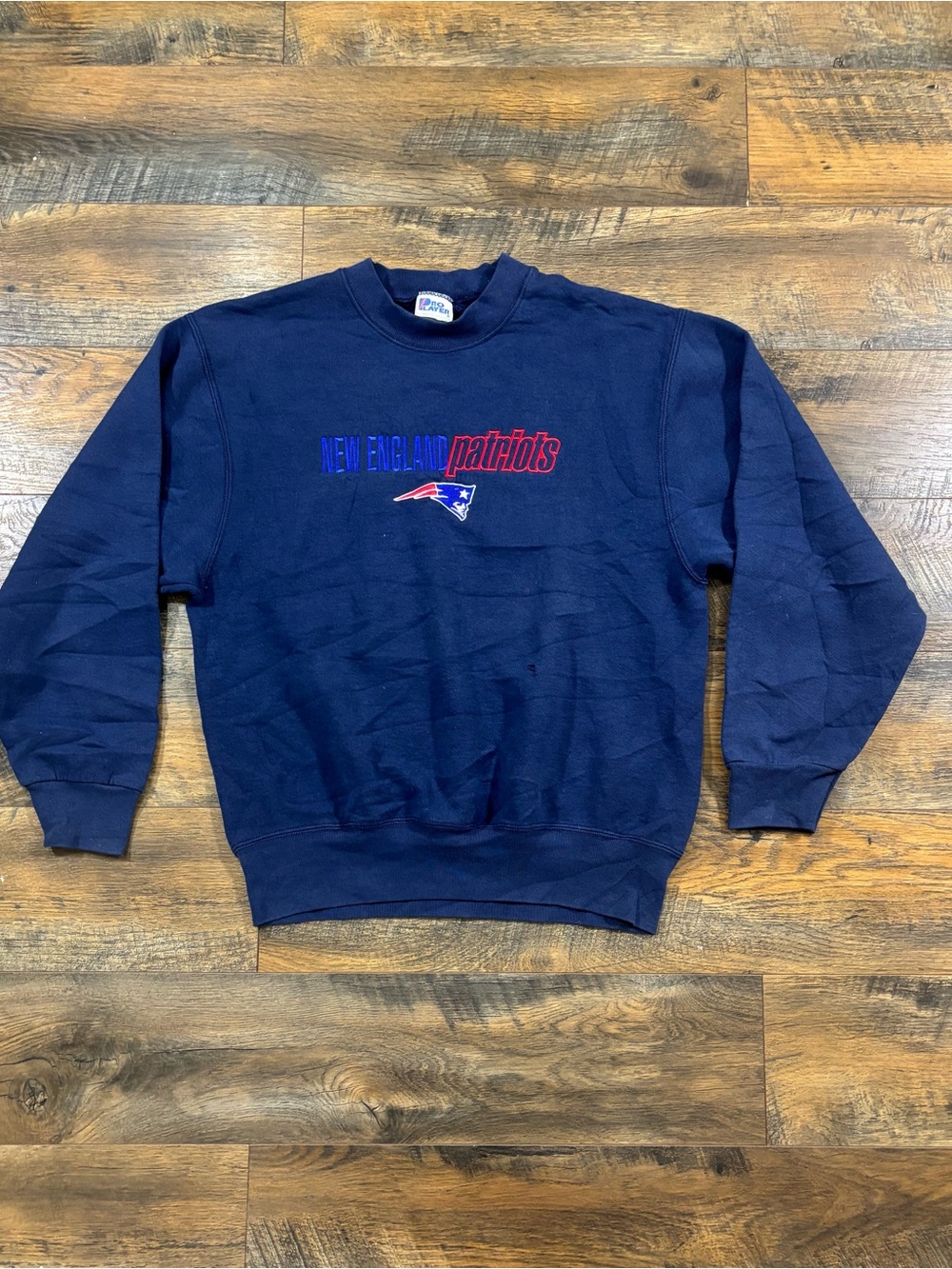 1990s Pro player New England patrios crewneck sweater